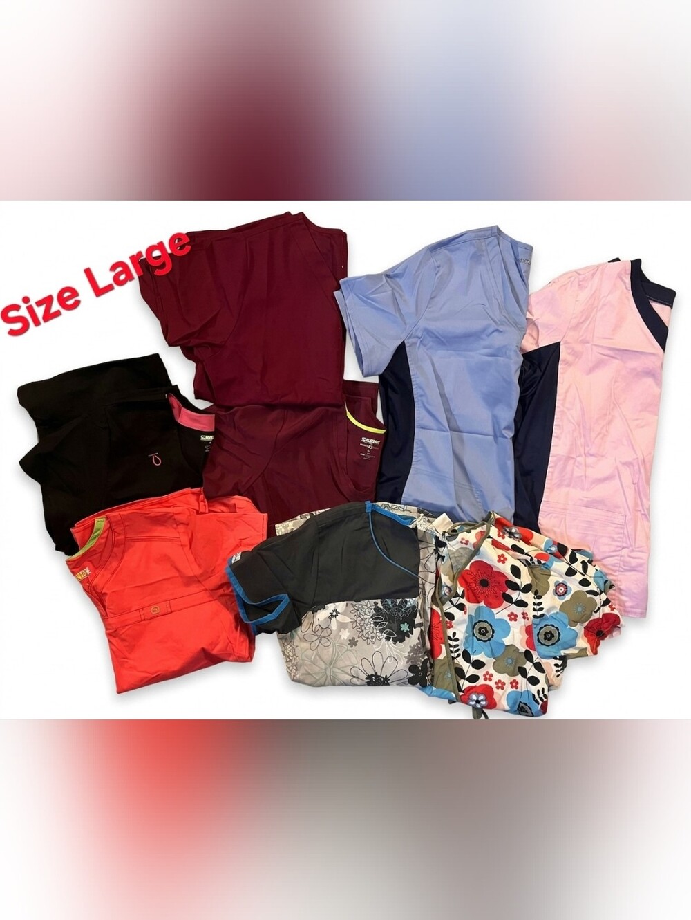 Womens Scrub Tops